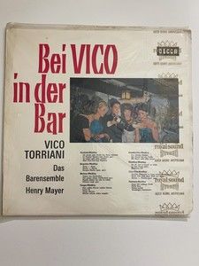 Bei Vico In Der Bar Vico Torriani Das Barensemble Henry Mayer Decca LP SLK 16235
